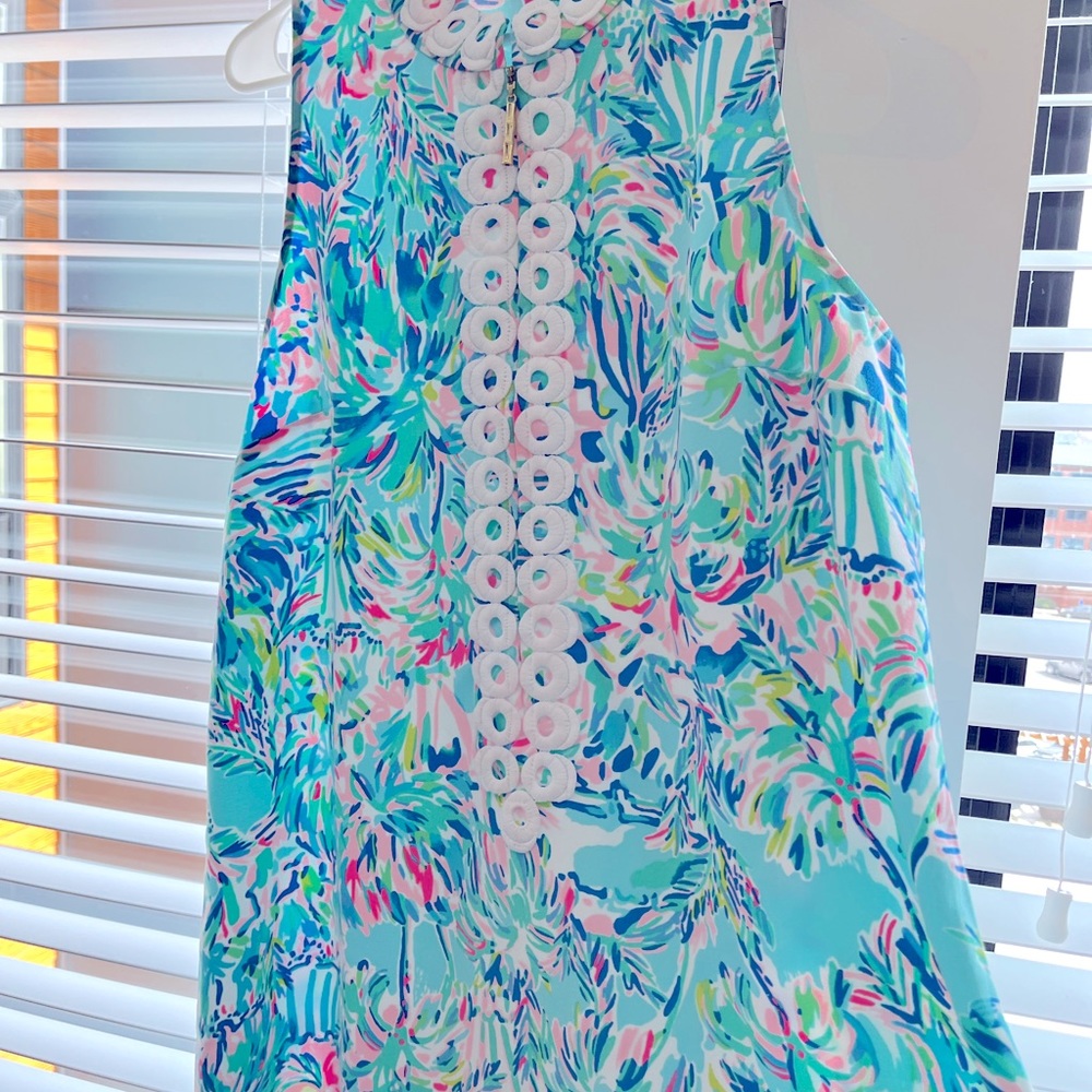 Lilly Pulitzer Jane Shift Dress in Cabana Cocktail. Size 12